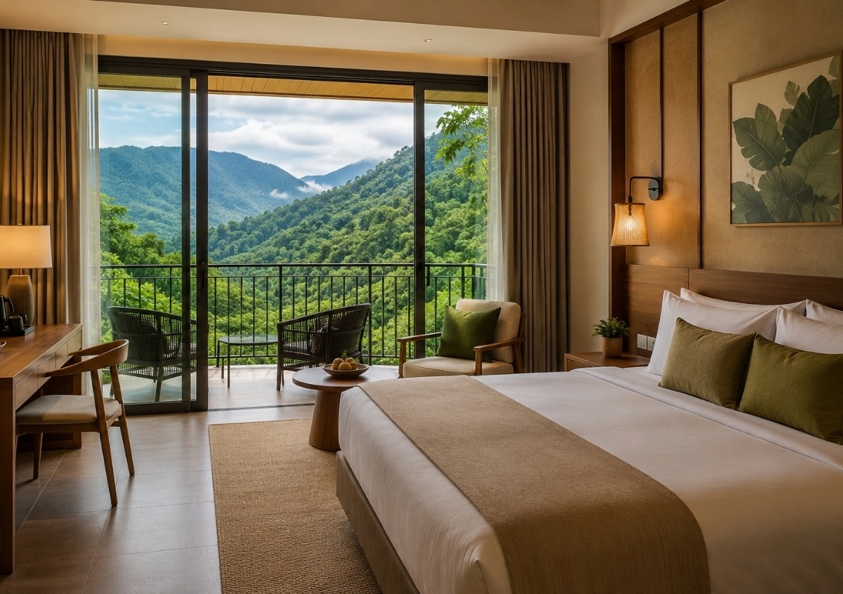 Experience Premium Pure Veg Hospitality at The Purple Mango
